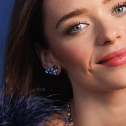 Caroline Svedbom Demi Örhängen/ Blue Combo (Guld)><noscript><img width=