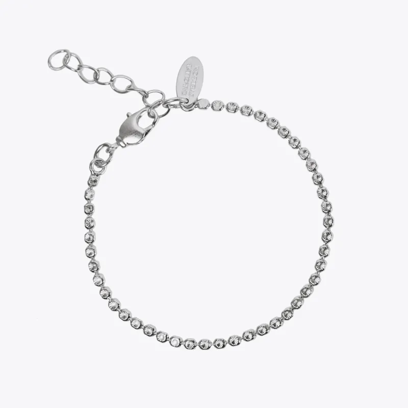 Caroline Svedbom Diamond Chain Armband Rhodium>Caroline Svedbom Armband Sale