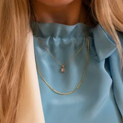 Diamond Long Chain / Goldmetal>Caroline Svedbom Discount