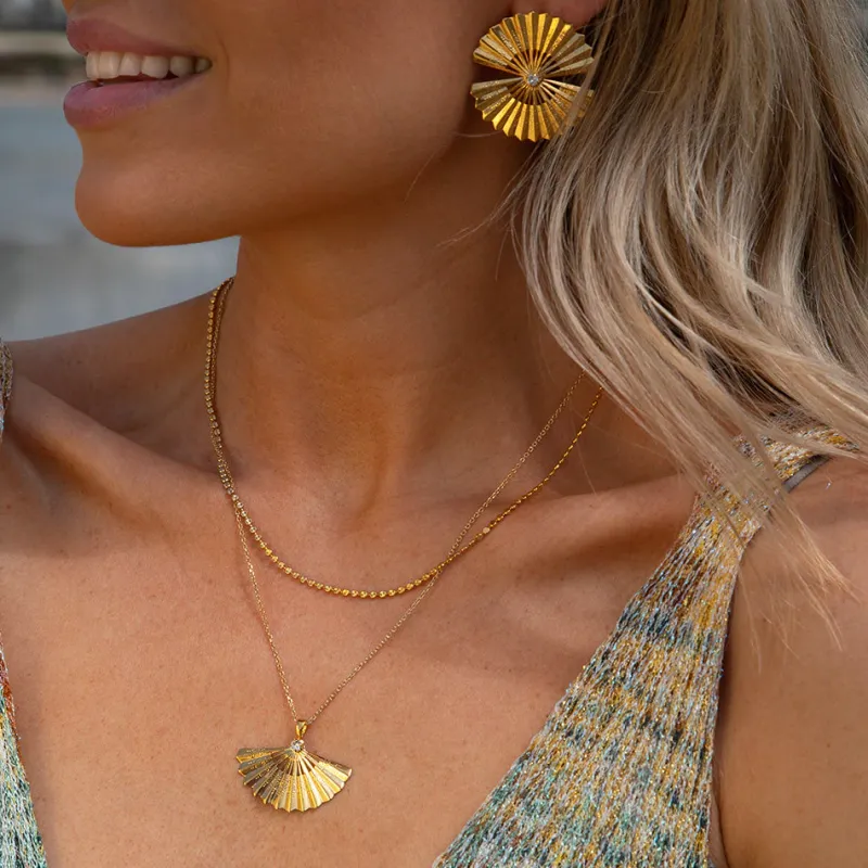 Diamond Short Chain (Guld)>Caroline Svedbom Sale