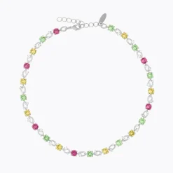 Fay Halsband, Autumn Bloom Combo – Rhodium>Caroline Svedbom Sale