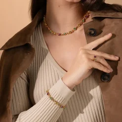 Fay Halsband, Autumn Bloom Combo – Rhodium><noscript><img width=