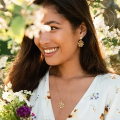 Florence Halsband / Rainbow Combo (Guld)>Caroline Svedbom Sale
