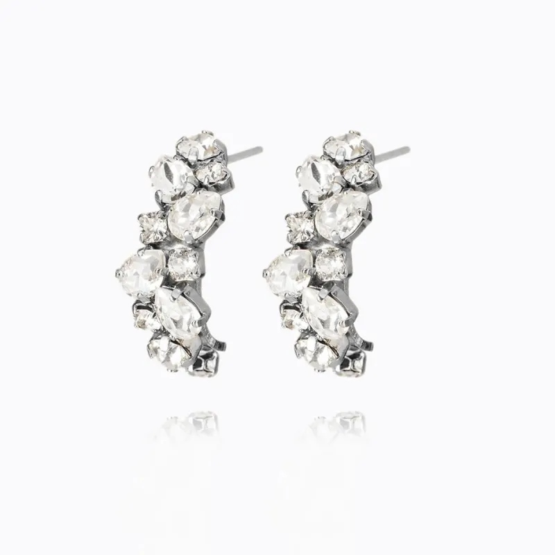 Gabriella Örhängen/ Crystal (Rhodium)>Caroline Svedbom Outlet
