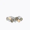 Gabriella Ring, Black Golden Combo – Rhodium>Caroline Svedbom Hot