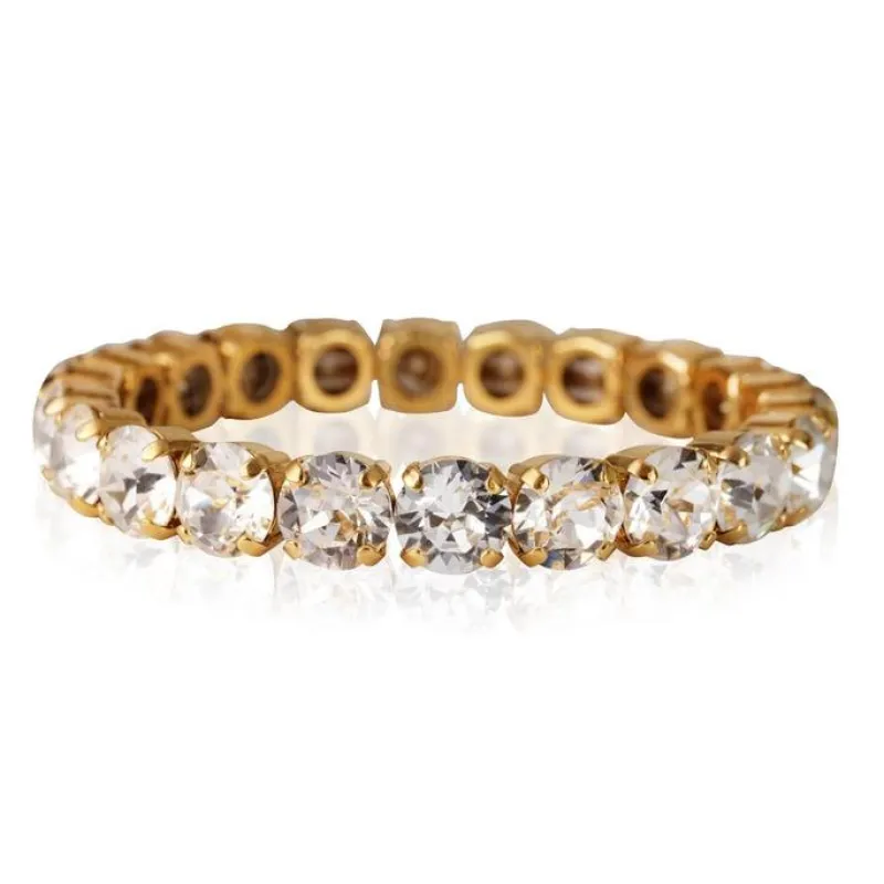 Caroline Svedbom Gia Stretch Armband Guld / Crystal>Caroline Svedbom Armband Online