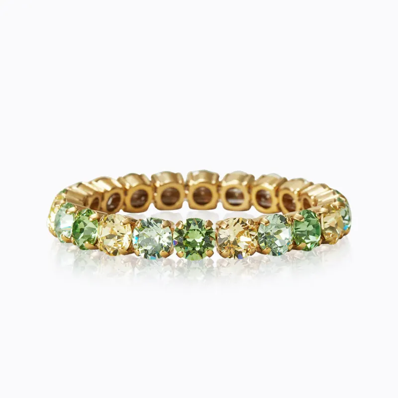 Caroline Svedbom Gia Stud Armband/ Lime Combo (Guld)>Caroline Svedbom Armband Online