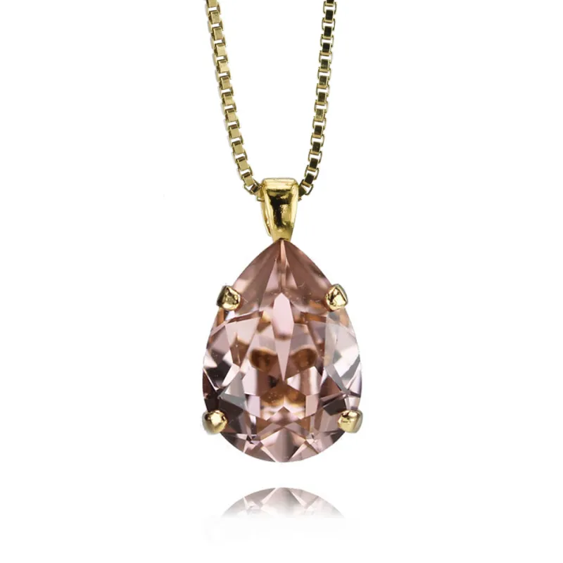 Halsband Mini Drop Vintage Rose (Guld)>Caroline Svedbom Best