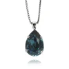 Halsband Mini Drop Montana (Rhodium)>Caroline Svedbom New