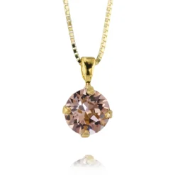 Halsband Classic Stud Vintage Rose (Guld)>Caroline Svedbom Best