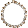 Halsband Pomona Guld / Crystal + Silk>Caroline Svedbom Discount