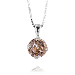 Halsband Classic Stud Vintage Rose (Rhodium)>Caroline Svedbom Hot