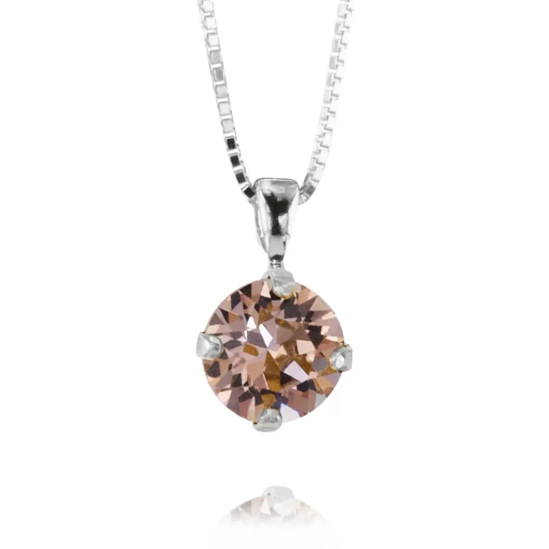 Halsband Classic Stud Vintage Rose (Rhodium)>Caroline Svedbom Hot