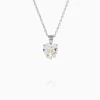 Caroline Svedbom Heart Halsband/ Crystal – Rhodium>Caroline Svedbom Halsband Clearance