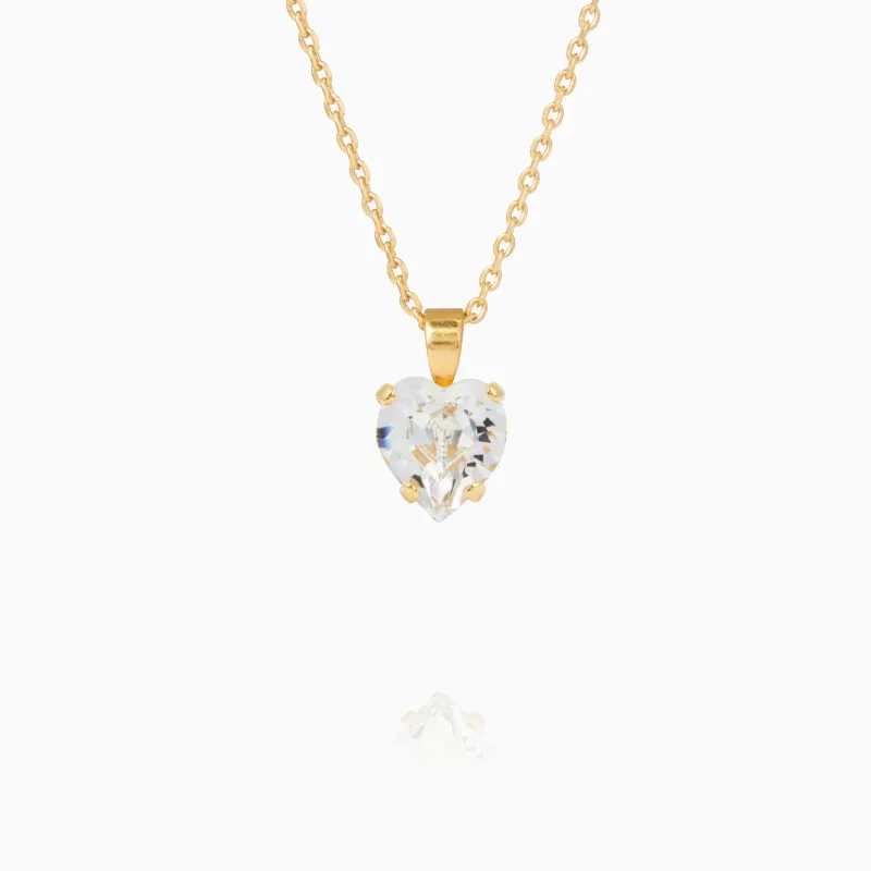 Caroline Svedbom Heart Halsband/ Crystal – Guld>Caroline Svedbom Halsband Hot