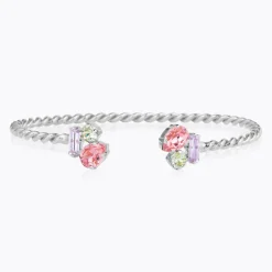 Caroline Svedbom Isa Armband / Pastel Combo (Rhodium)>Caroline Svedbom Armband Hot