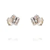 Isa Örhängen Rhodium/ Crystal>Caroline Svedbom New