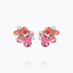 Katie Örhängen / Coral Combo (Rhodium)>Caroline Svedbom Sale
