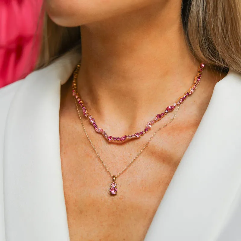 Caroline Svedbom Leah Halsband/ Rose Combo (Guld)>Caroline Svedbom Halsband Best