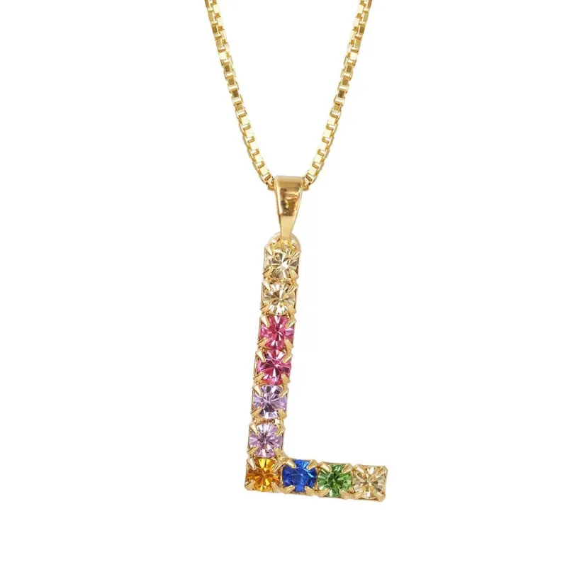 Letter L Halsband / (Guld)>Caroline Svedbom Outlet
