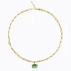 Lydia Kedja Halsband / Peridot (Guld)>Caroline Svedbom New