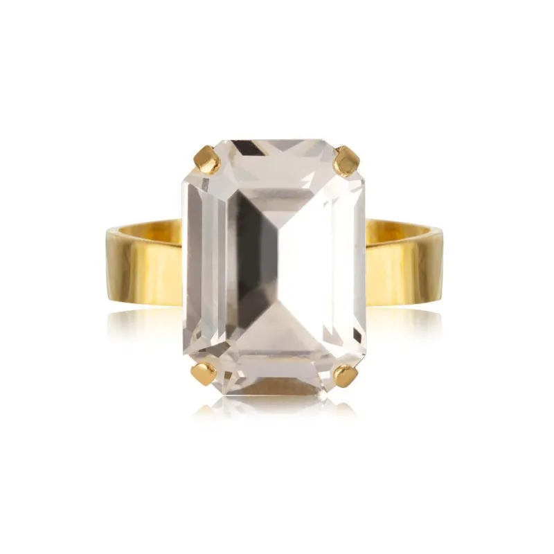 Lydia Ring / Crystal (Guld)>Caroline Svedbom Discount