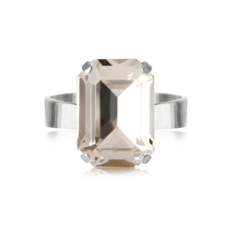 Lydia Ring / Crystal (Rhodium)>Caroline Svedbom Discount
