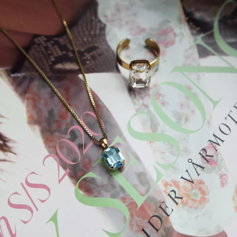 Lydia Ring / Crystal (Rhodium)>Caroline Svedbom Discount