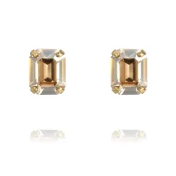 Lydia Stud Örhängen / Golden Shadow (Guld)>Caroline Svedbom New