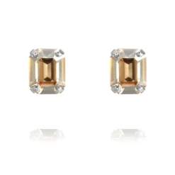 Lydia Stud Örhängen / Golden Shadow (Rhodium)>Caroline Svedbom Outlet