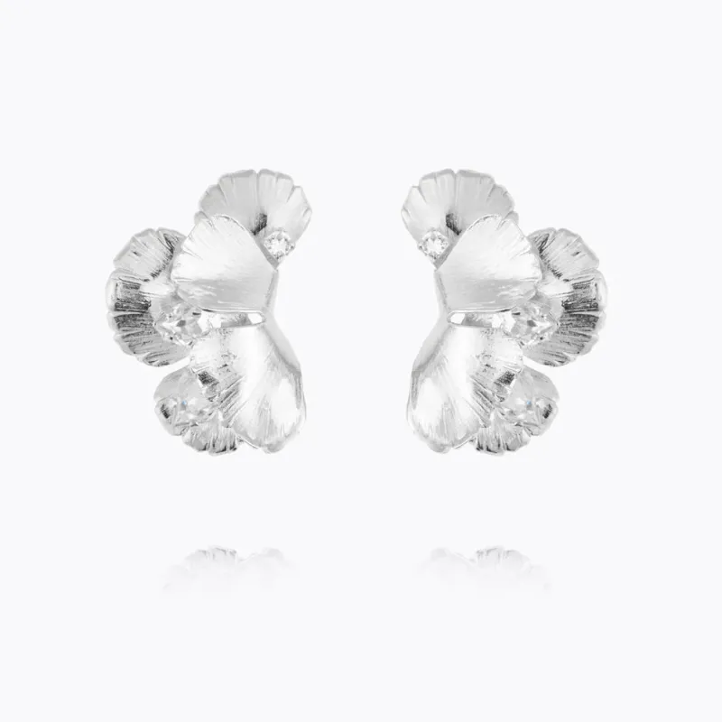 Malva Örhängen Crystal – Rhodium>Caroline Svedbom Discount