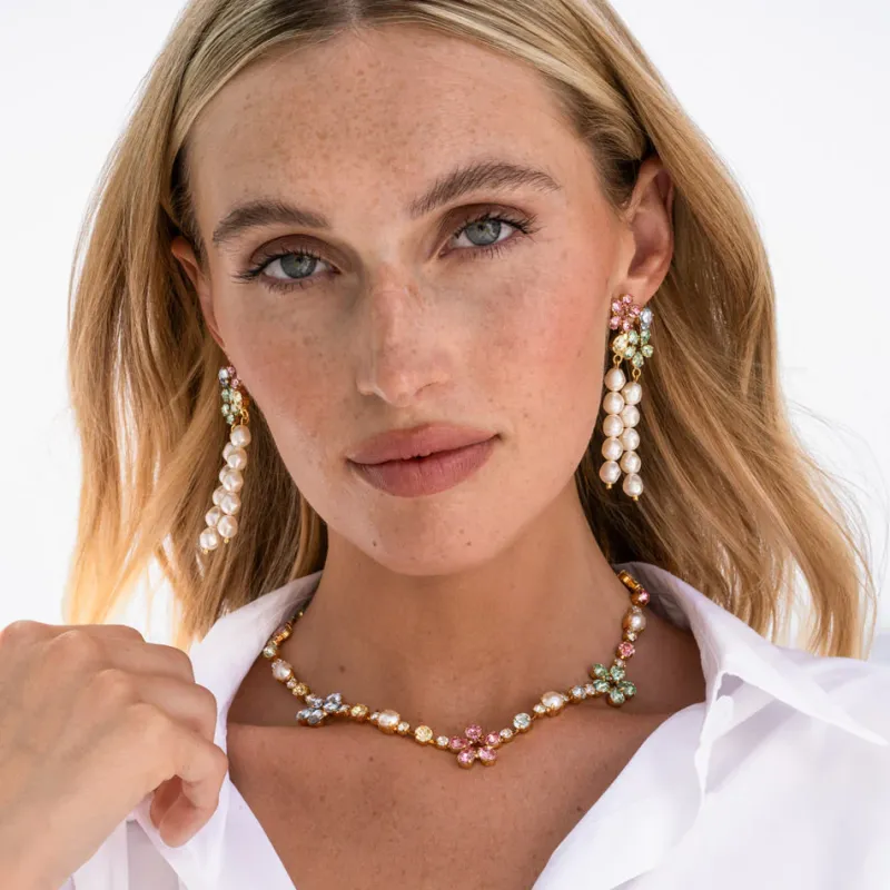 May Statement Halsband / Pastel Combo (Guld)>Caroline Svedbom Clearance