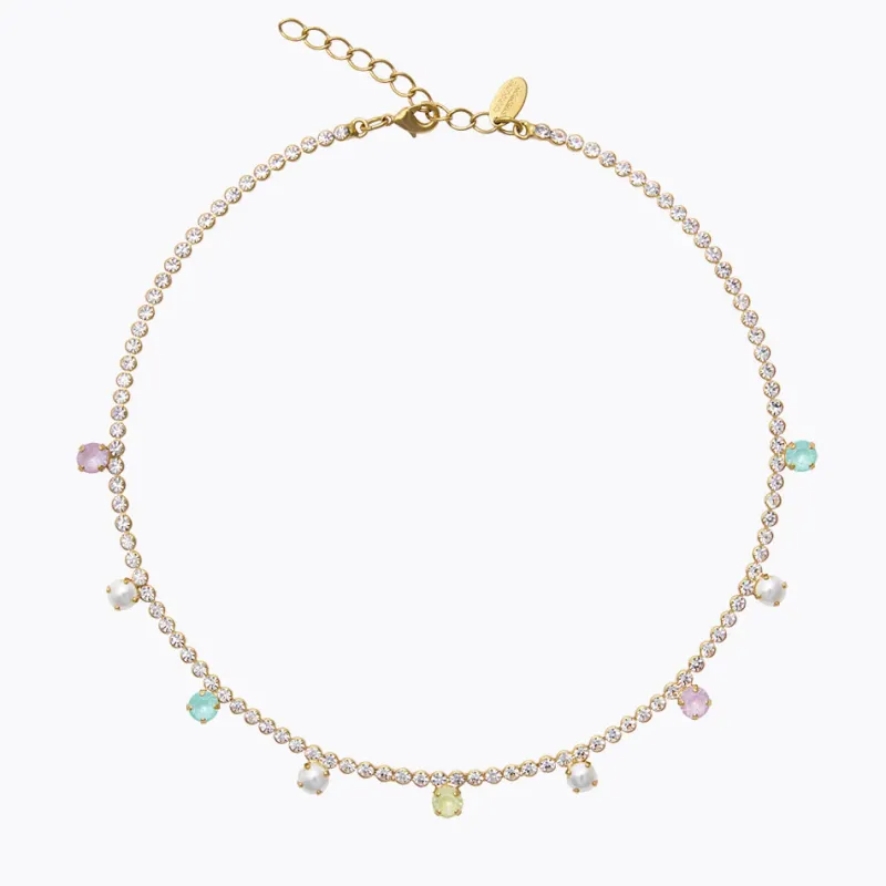 Millie Halsband / Soft Pastel Combo (Guld)>Caroline Svedbom Outlet