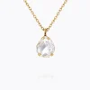 Mini Carlotta Halsband / Crystal (Guld)>Caroline Svedbom Discount