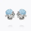 Mini Carolina Örhängen / Sky Combo (Rhodium)>Caroline Svedbom Outlet