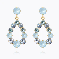 Mini Dehlia Örhängen / Sky Combo (Guld)>Caroline Svedbom Outlet