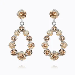 Caroline Svedbom Mini Delia Örhängen/ Golden Combo (Rhodium)>Caroline Svedbom Örhängen New