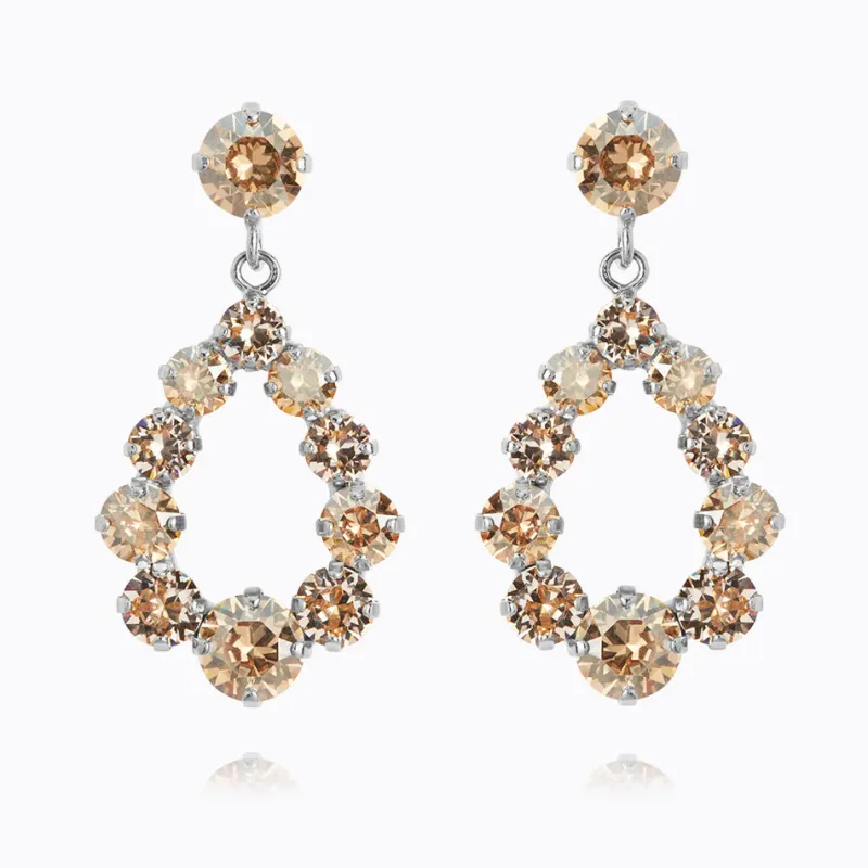 Caroline Svedbom Mini Delia Örhängen/ Golden Combo (Rhodium)>Caroline Svedbom Örhängen New
