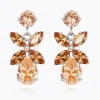 Mini Dione Örhängen / Topaz Combo (Rhodium)>Caroline Svedbom Discount