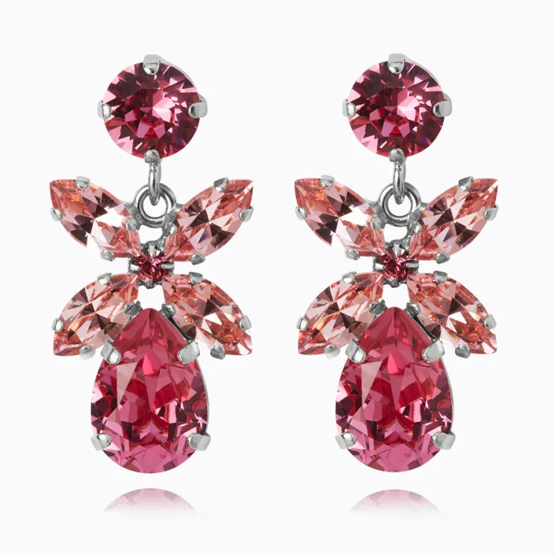 Caroline Svedbom Mini Dione Örhängen/Light Rose + Rose (Rhodium)>Caroline Svedbom Örhängen Hot