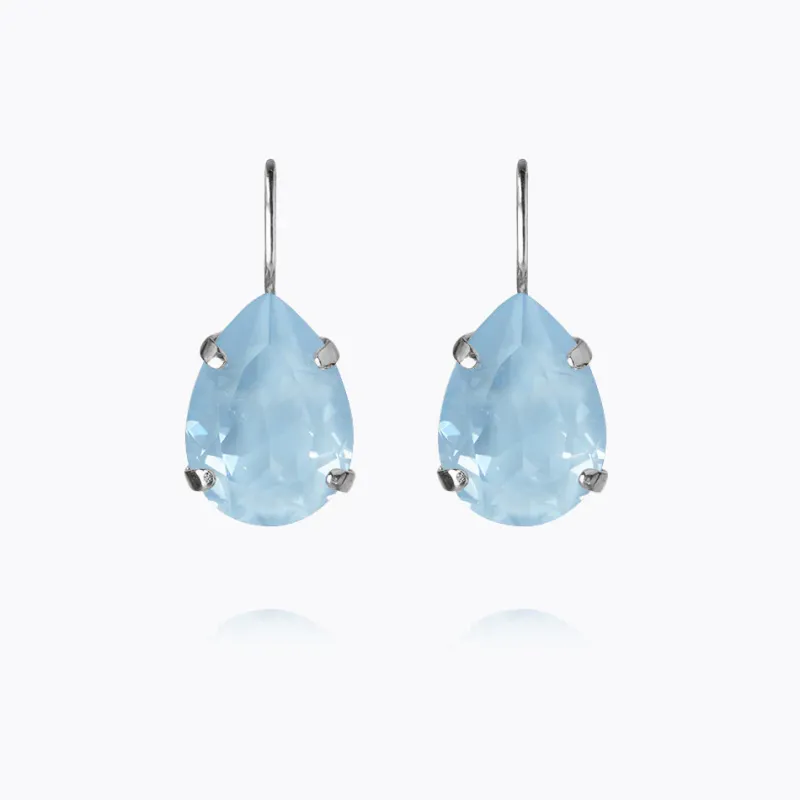 Mini Drop Clasp Örhängen / Sky Ignite (Rhodium)>Caroline Svedbom Sale
