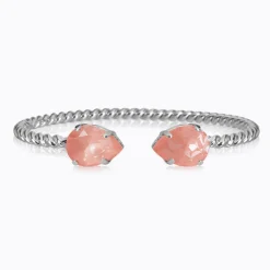 Caroline Svedbom Mini Drop Armband/ Flamingo Ignite (Rhodium)>Caroline Svedbom Armband Online