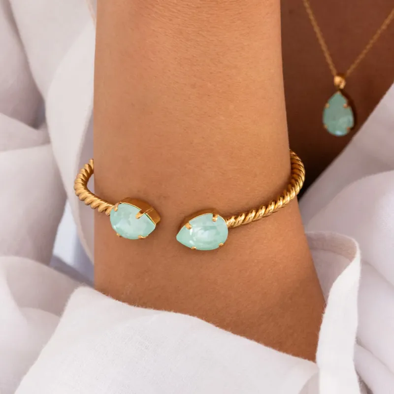 Caroline Svedbom Mini Drop Armband / Soft Mint (Rhodium)>Caroline Svedbom Armband Best