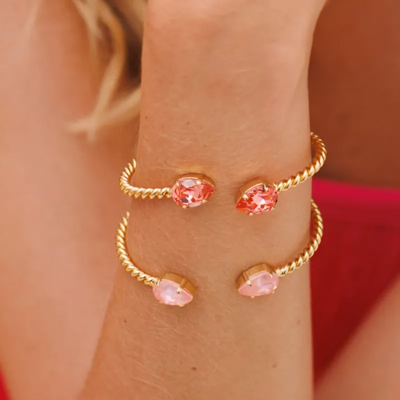 Caroline Svedbom Mini Drop Armband/ Flamingo Ignite (Guld)>Caroline Svedbom Armband Hot