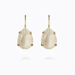 Mini Drop Clasp Örhängen/ Linen Ignite (Guld)>Caroline Svedbom Hot