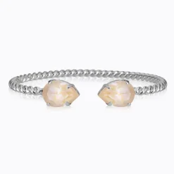 Caroline Svedbom Mini Drop Armband Rhodium / Ivory Creme Delite>Caroline Svedbom Armband Best