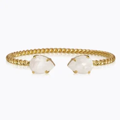 Caroline Svedbom Mini Drop Armband / Electric White (Guld)>Caroline Svedbom Armband Hot