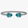 Caroline Svedbom Mini Drop Armband Rhodium / Light Turquoise>Caroline Svedbom Armband