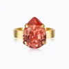 Mini Drop Ring / Rose Peach (Guld)>Caroline Svedbom Best