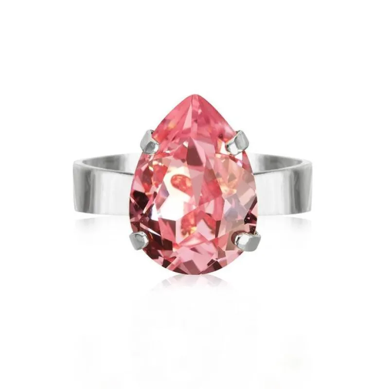 Mini Drop Ring Guld / Light Rose>Caroline Svedbom Sale